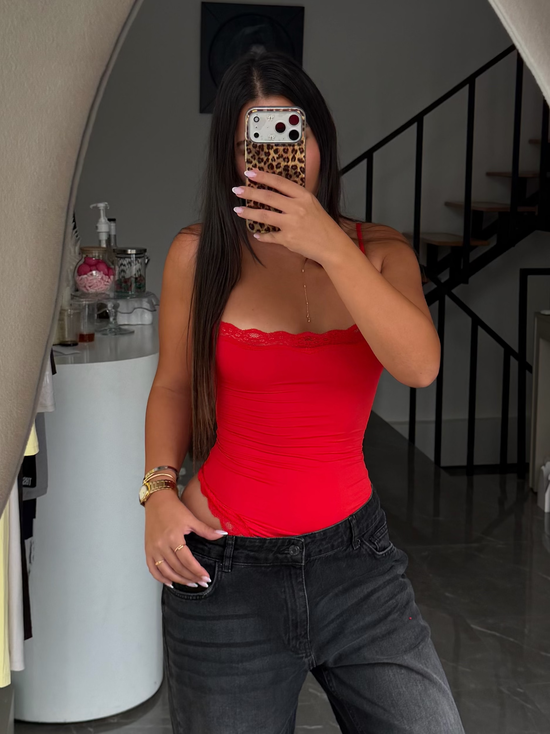 LACE BASIC BODYSUIT